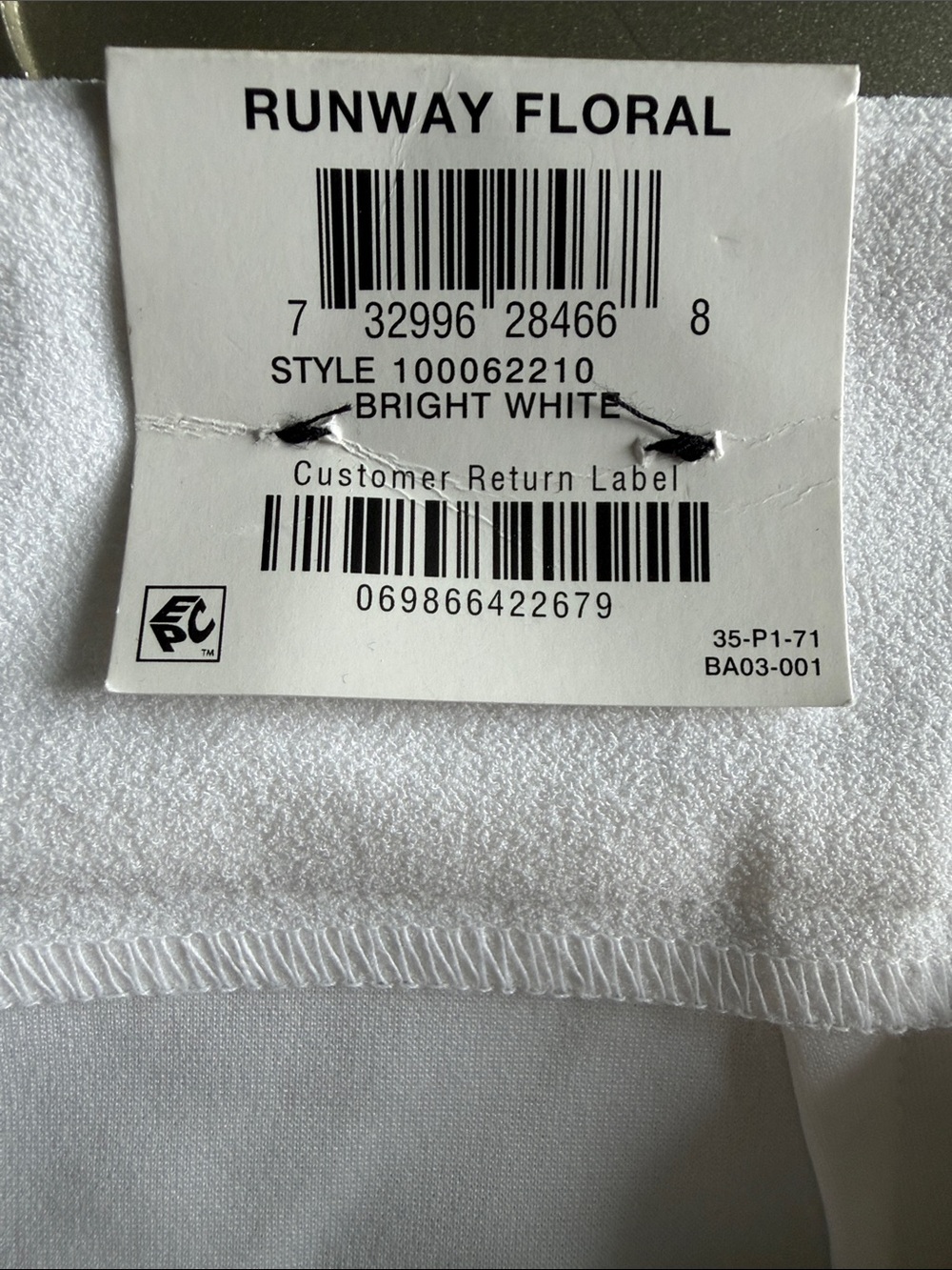 INC Mid Rise Wide Leg Cropped Pants Culottes White NWT Size 14 - Picture 12 of 15